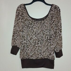 Guess Leopard Print Top